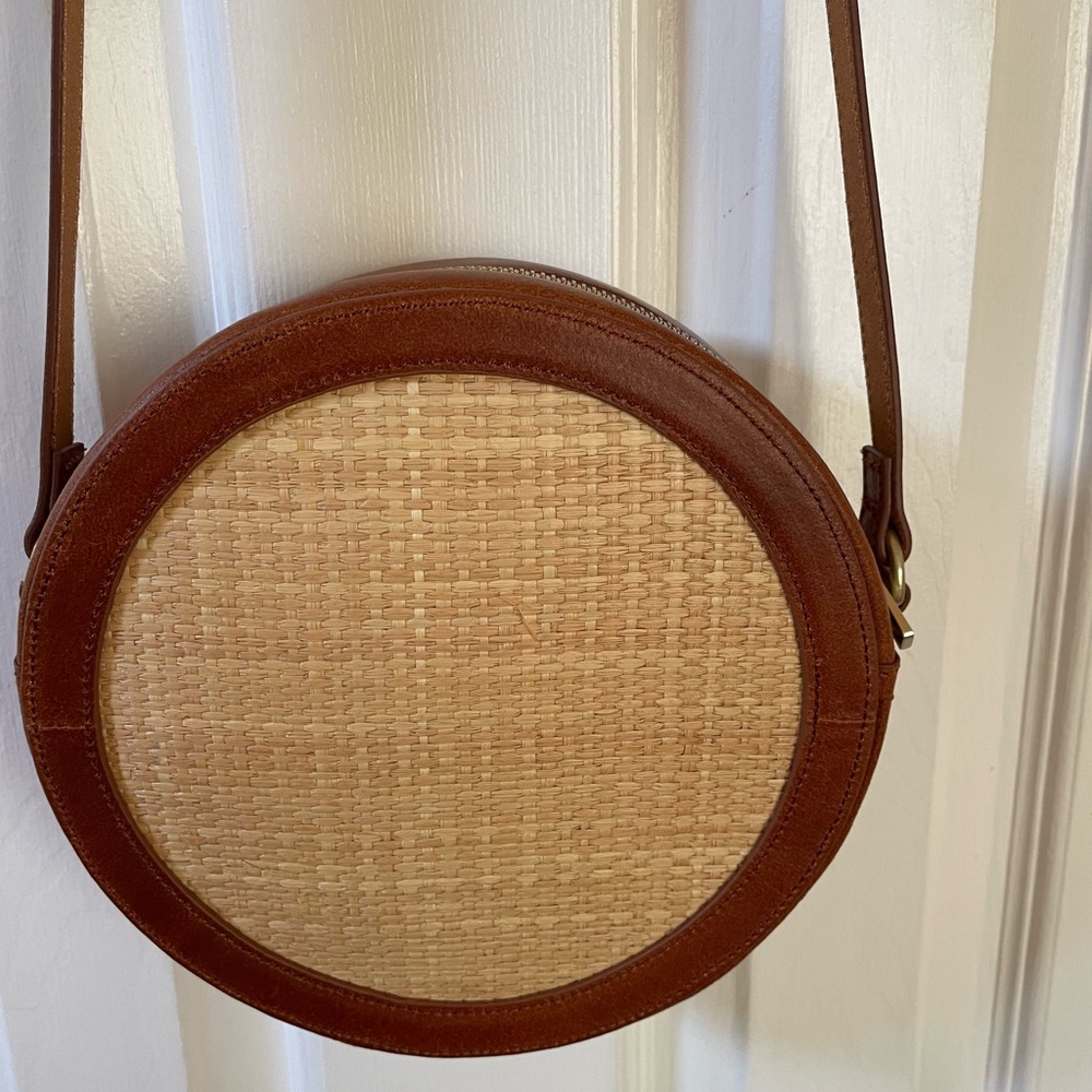 MOST WANTED USA Woven Canteen Crossbody Bag